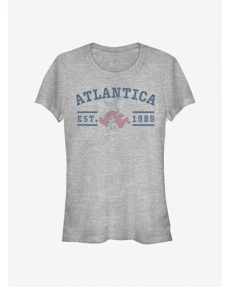 Disney The Little Mermaid Atlantica College Girls T-Shirt $8.72 T-Shirts