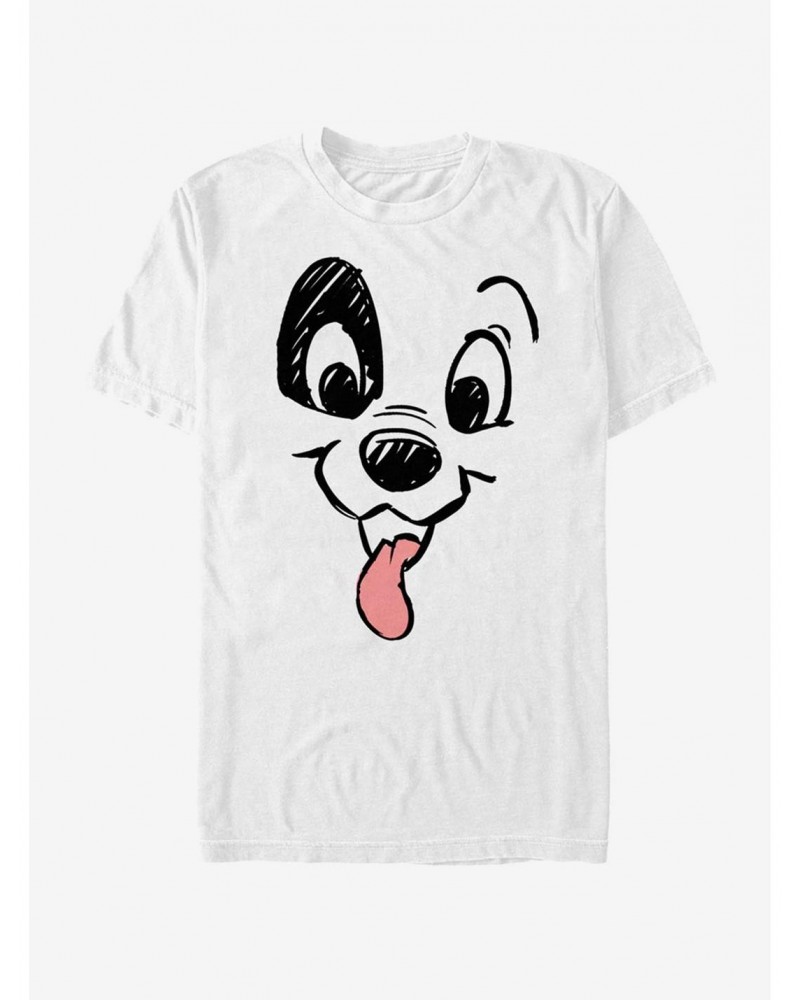 Disney 101 Dalmatians Dalmatian Big Face T-Shirt $11.95 T-Shirts