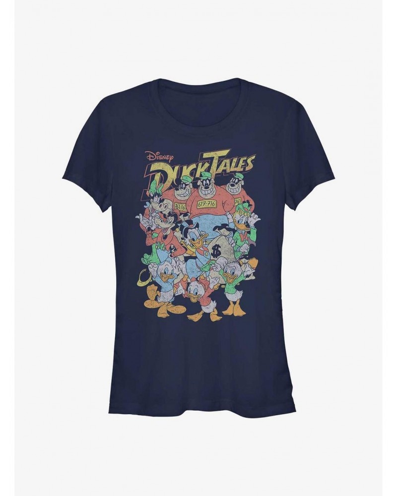 Disney Ducktales Ducktales Crew Girls T-Shirt $9.96 T-Shirts