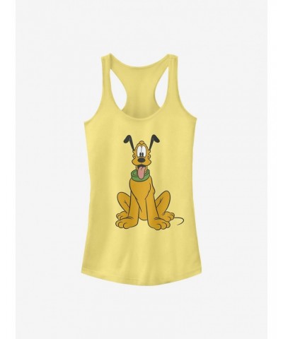 Disney Pluto Traditional Pluto Girls Tank $8.47 Tanks