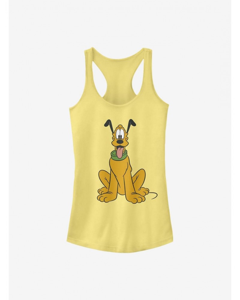 Disney Pluto Traditional Pluto Girls Tank $8.47 Tanks