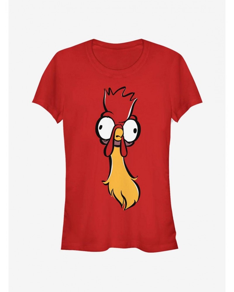 Disney Moana Big Face Hei Hei Girls T-Shirt $12.20 T-Shirts