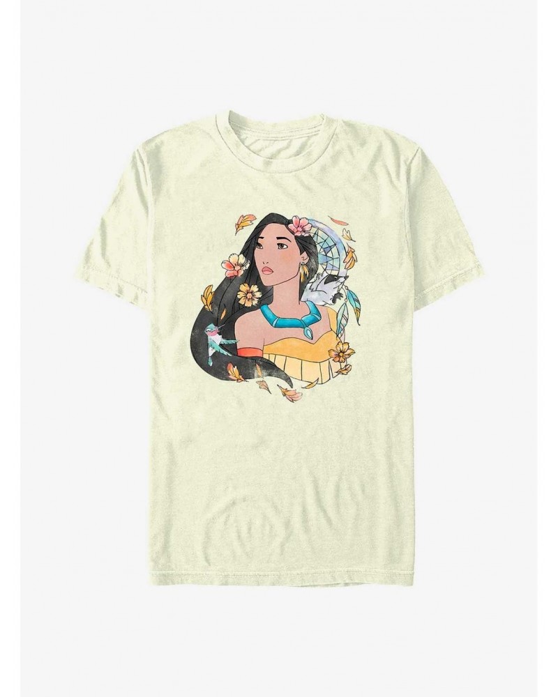 Disney Pocahontas Earth Day Dreamcatcher Sketch T-Shirt $7.17 T-Shirts