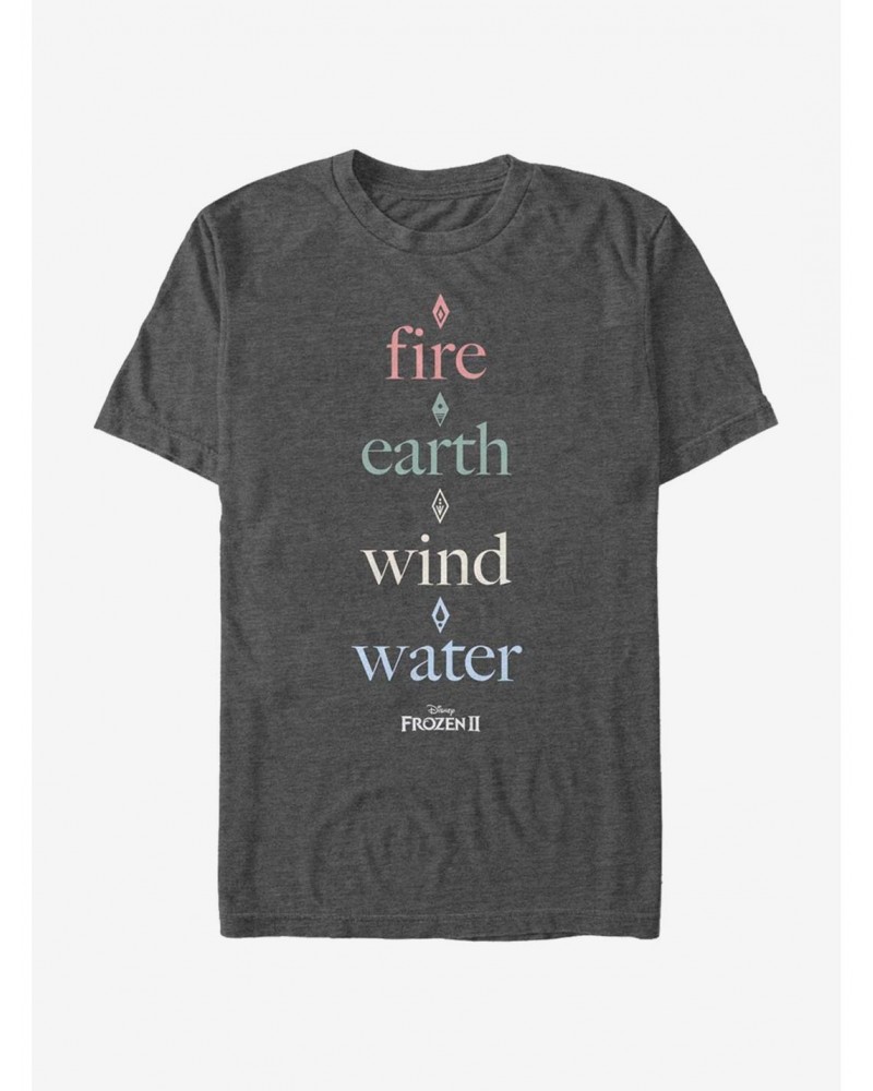 Disney Frozen 2 Simple Elements T-Shirt $8.60 T-Shirts