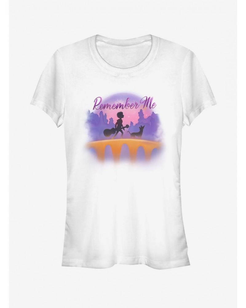 Disney Pixar Coco Bridge Airbrushed Girls T-Shirt $10.96 T-Shirts