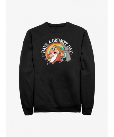 Disney Snow White and the Seven Dwarfs Grumpy Day Sweatshirt $12.92 Sweatshirts