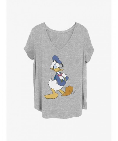 Disney Donald Duck Classic Donald Girls T-Shirt Plus Size $11.27 T-Shirts