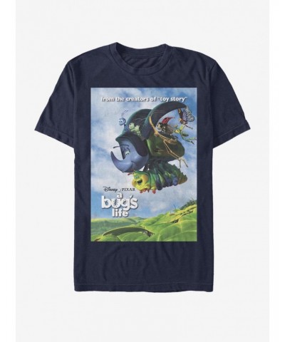 Disney Pixar A Bug's Life Bugs Flying Poster T-Shirt $7.89 T-Shirts