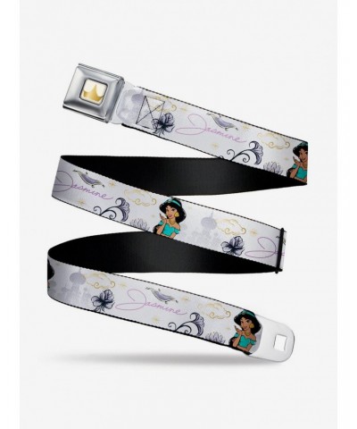 Disney Aladdin Jasmine Palace Flowers Seatbelt Belt $7.72 Belts