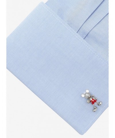 Disney Mickey Mouse Disney 100 Mickey Mouse 3D Enamel Cufflinks $115.47 Cufflinks