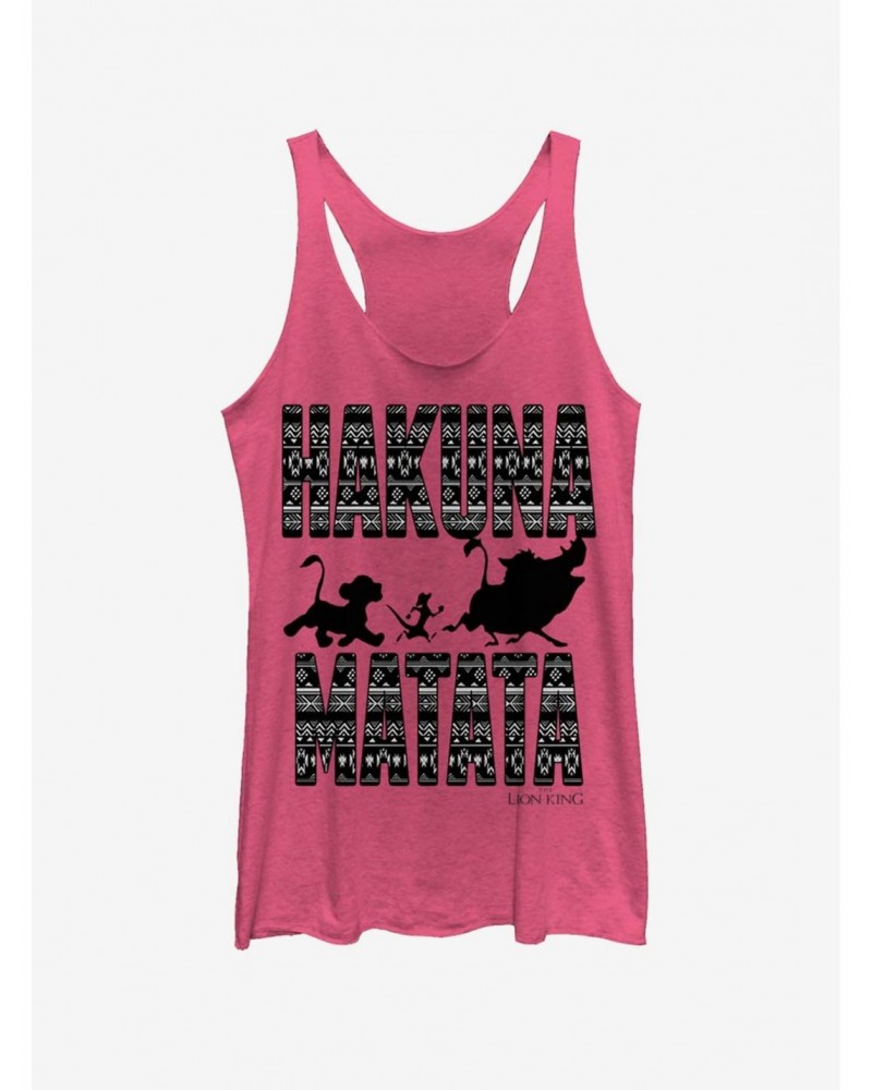 Disney The Lion King Hakuna Print Girls Tank $11.14 Tanks