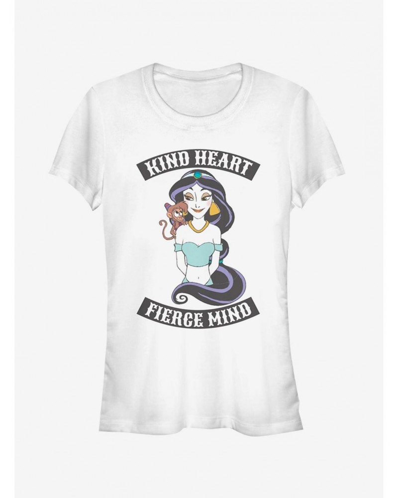 Disney Aladdin Retro Fierce Jasmine Girls T-Shirt $9.71 T-Shirts