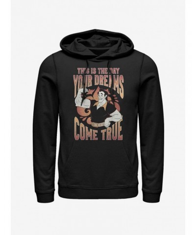 Disney Beauty And The Beast Gaston Dreams Hoodie $13.47 Hoodies