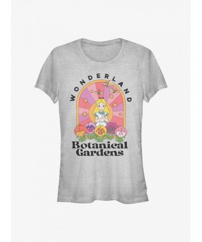 Disney Alice In Wonderland Retro Botanical Garden Girls T-Shirt $9.71 T-Shirts