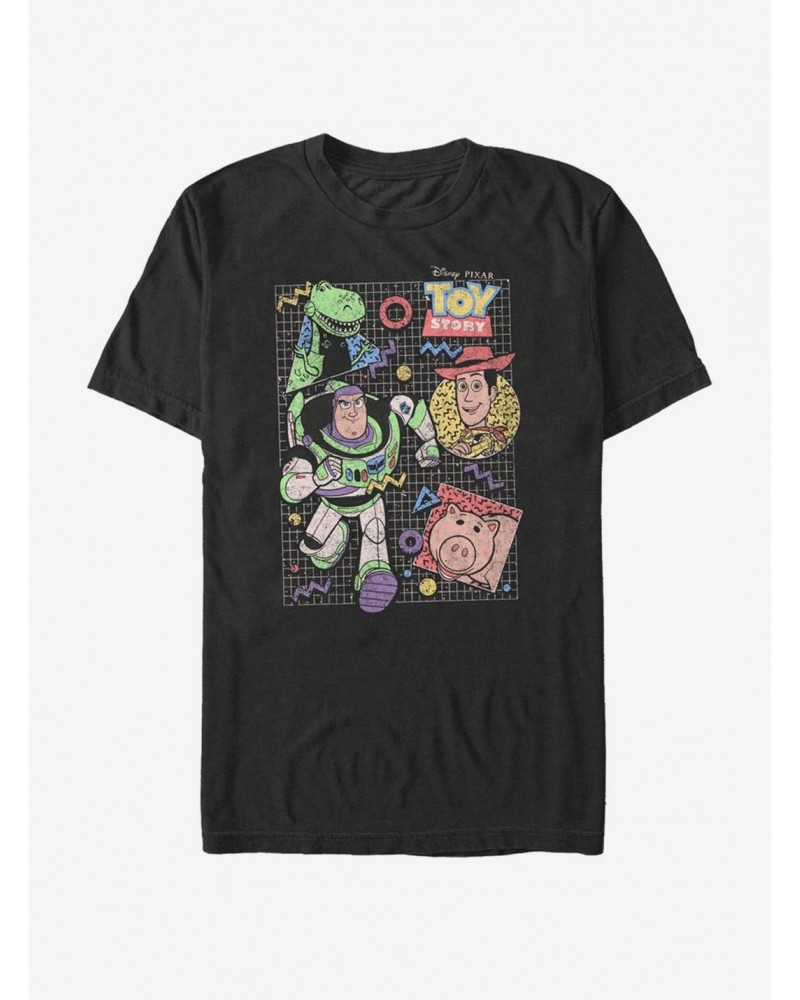 Disney Pixar Toy Story 90'S Crew T-Shirt $8.47 T-Shirts