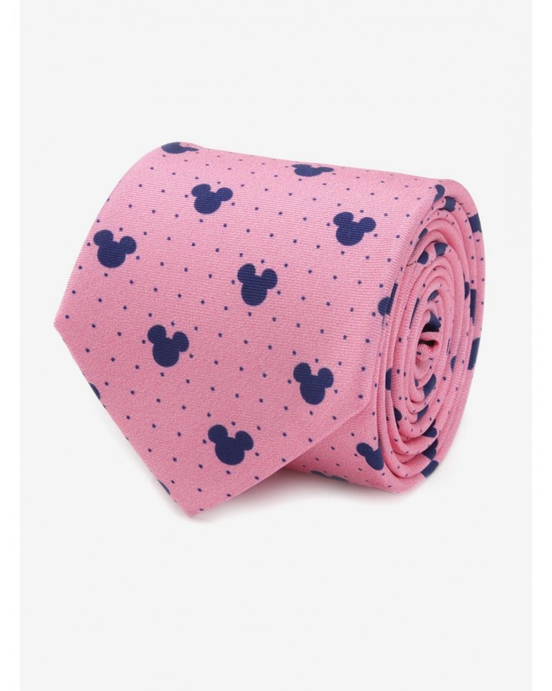 Disney Mickey Mouse Dot Pink Tie $31.95 Ties