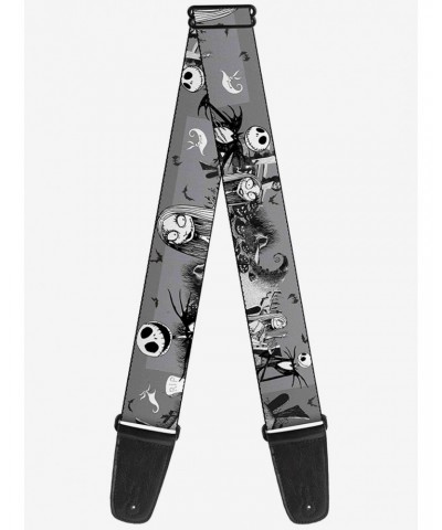 The Nightmare Before Christmas Jack Sally Cemetery Scene Guitar Strap $12.20 Guitar Straps