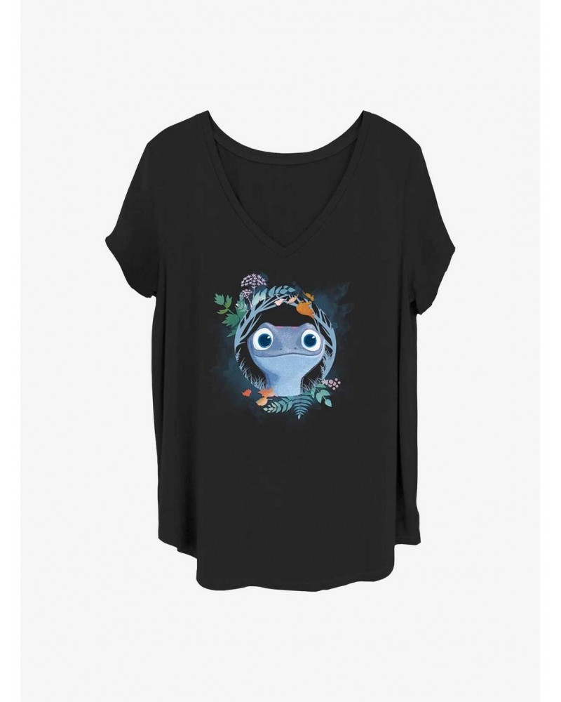 Disney Frozen 2 Watercolor Salamander Girls T-Shirt Plus Size $14.16 T-Shirts