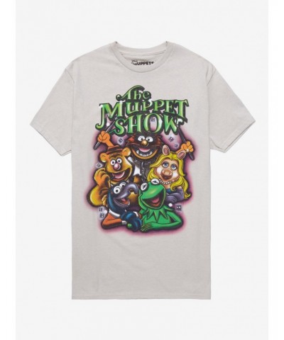 Disney The Muppets The Muppet Show Characters Boyfriend Fit Girls T-Shirt $10.46 T-Shirts