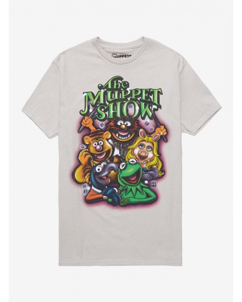 Disney The Muppets The Muppet Show Characters Boyfriend Fit Girls T-Shirt $10.46 T-Shirts