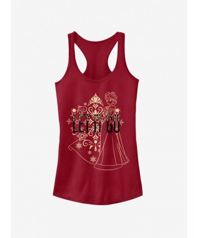 Disney Frozen Let Go Line Girls Tank $8.72 Tanks