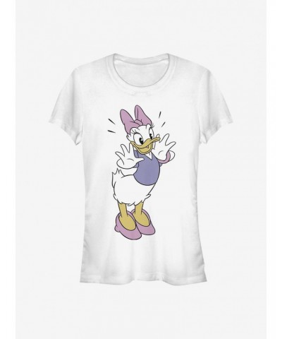 Disney Daisy Duck Classic Vintage Daisy Girls T-Shirt $9.21 T-Shirts