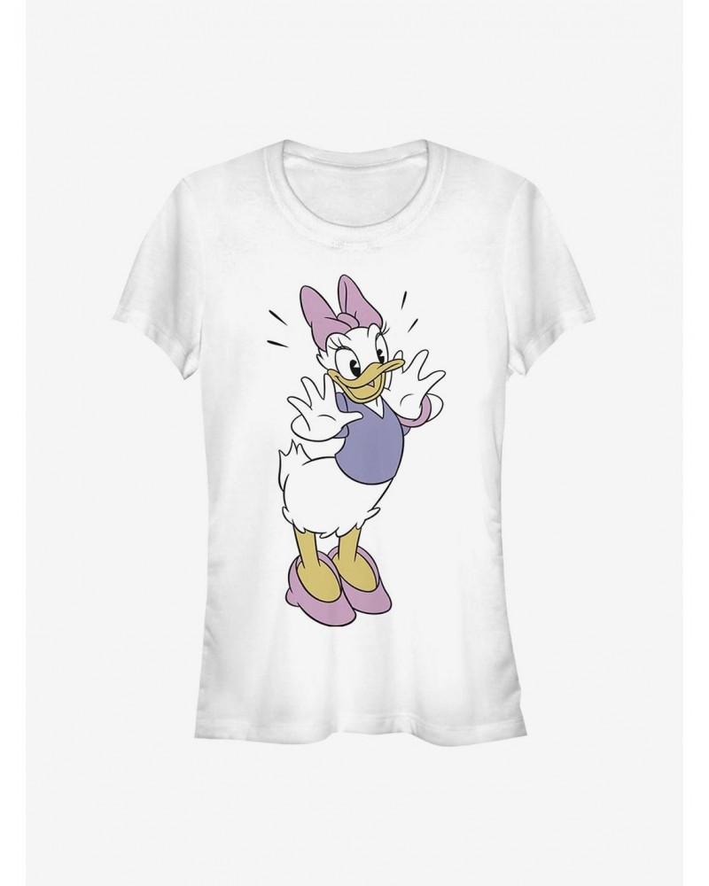 Disney Daisy Duck Classic Vintage Daisy Girls T-Shirt $9.21 T-Shirts