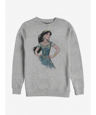 Disney Aladdin 2019 Jasmine Sketch Sweatshirt $15.50 Sweatshirts