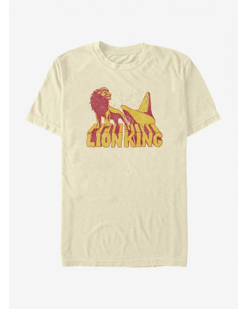 Disney The Lion King Stone Letters T-Shirt $9.56 T-Shirts