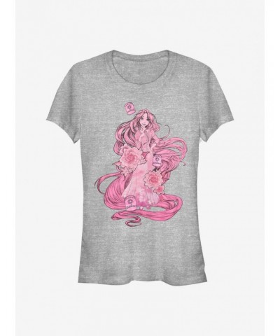 Disney Tangled Tonal Rapunzel Girls T-Shirt $7.97 T-Shirts