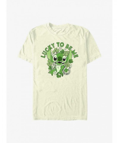 Disney Lilo & Stitch Lucky Shamrock Stitch T-Shirt $8.84 T-Shirts