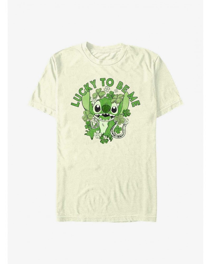 Disney Lilo & Stitch Lucky Shamrock Stitch T-Shirt $8.84 T-Shirts