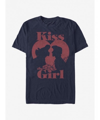 Disney The Little Mermaid Kiss The Girl T-Shirt $10.99 T-Shirts