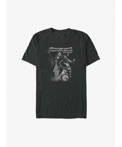 Disney The Nightmare Before Christmas Spook Bros Jack and Oogie Big & Tall T-Shirt $11.36 T-Shirts