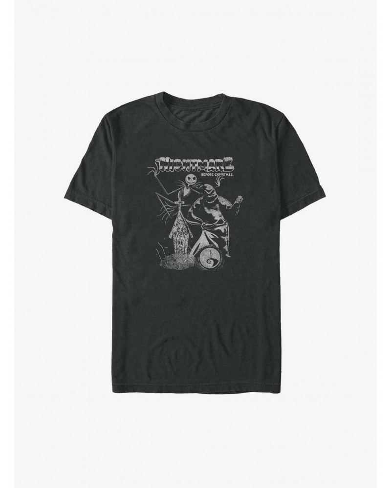 Disney The Nightmare Before Christmas Spook Bros Jack and Oogie Big & Tall T-Shirt $11.36 T-Shirts