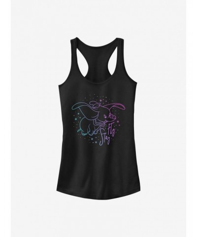 Disney Dumbo Stay Fly Dumbo Girls Tank $7.72 Tanks