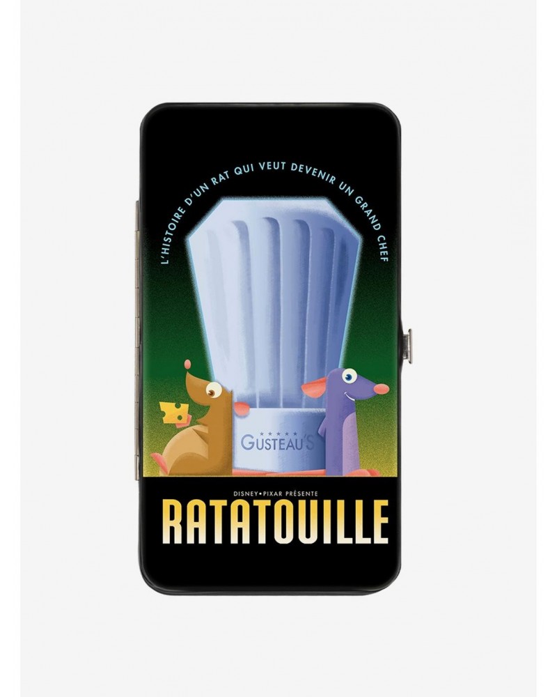 Disney Pixar Ratatouille Emile And Remy Chef Hat Hinge Wallet $8.70 Wallets