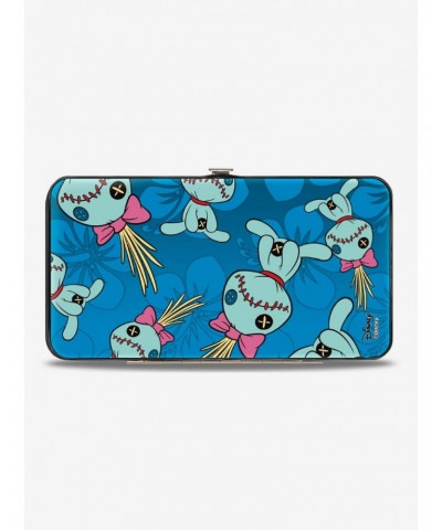 Disney Lilo & Stitch Scrump Hibiscus Hinge Wallet $9.20 Wallets