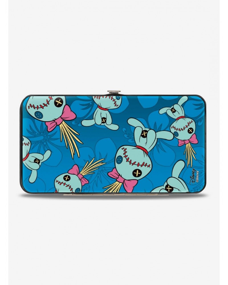 Disney Lilo & Stitch Scrump Hibiscus Hinge Wallet $9.20 Wallets