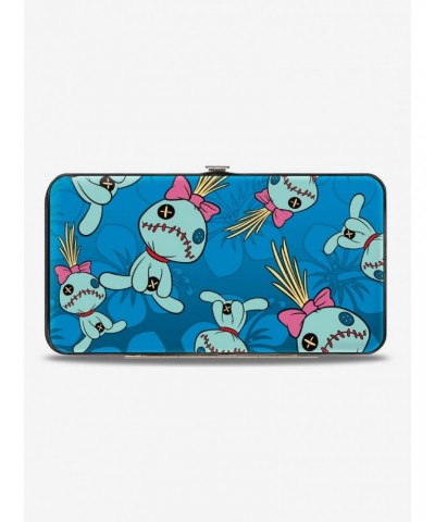 Disney Lilo & Stitch Scrump Hibiscus Hinge Wallet $9.20 Wallets