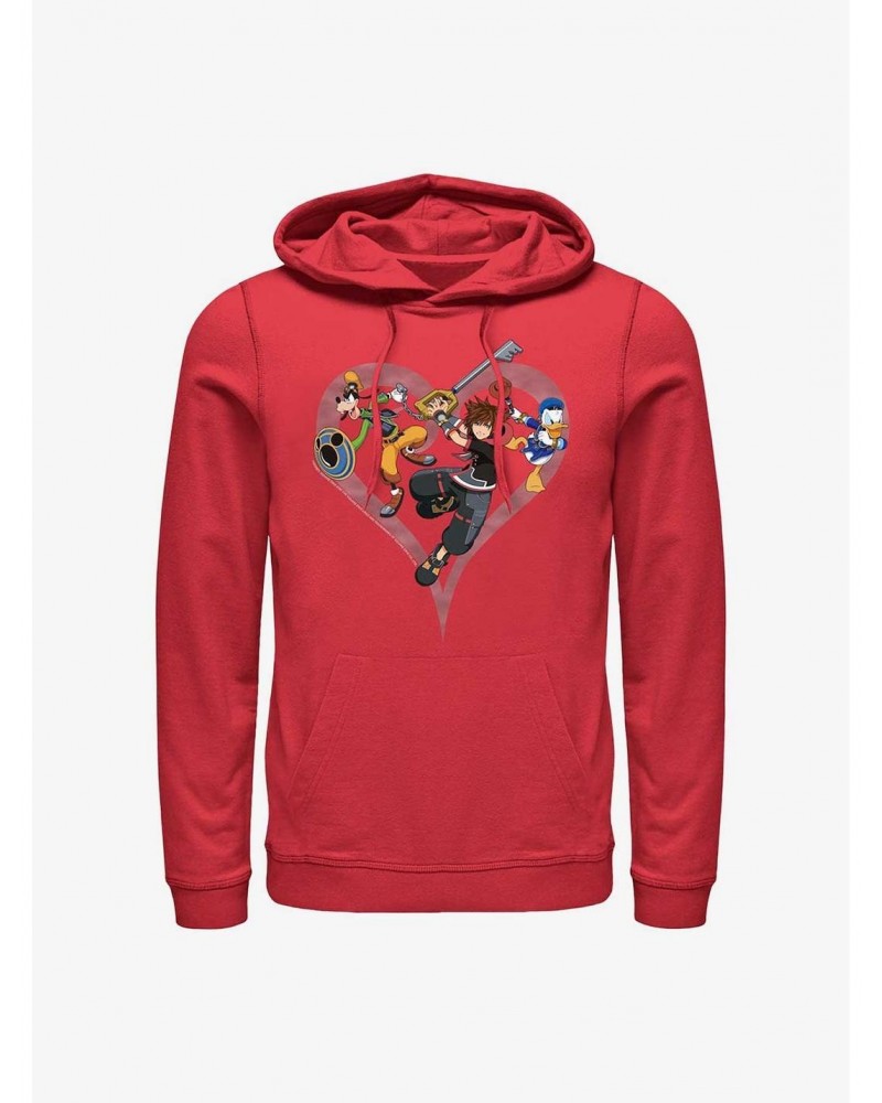 Disney Kingdom Hearts Sora Goofy Donald Hoodie $21.55 Hoodies