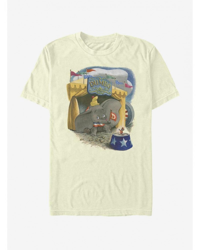 Disney Dumbo Illustrated Elephant T-Shirt $10.76 T-Shirts