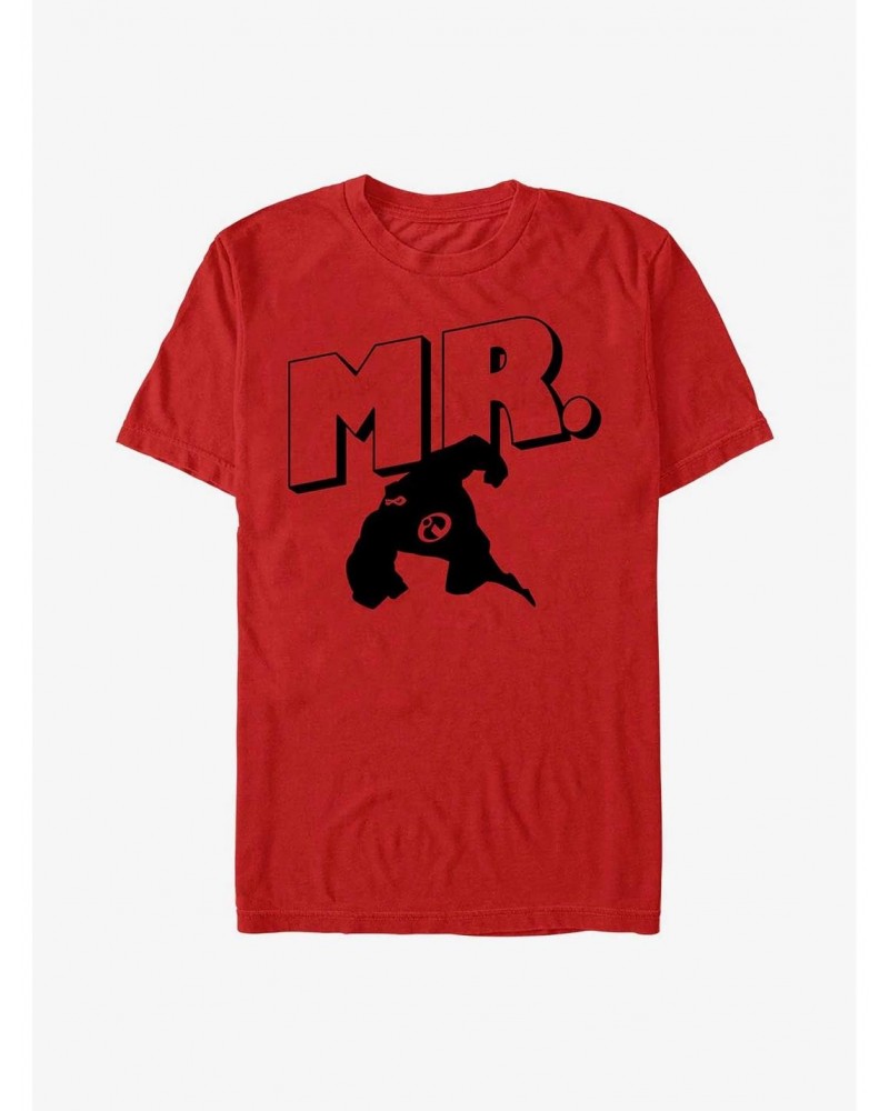 Disney Pixar The Incredibles Mr. Incredible Shadow T-Shirt $9.56 T-Shirts