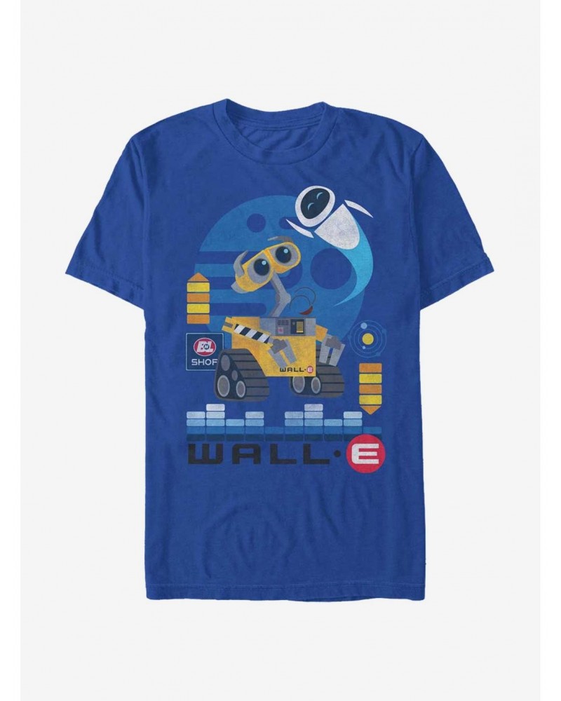 Disney Pixar WALL-E EVE Flight T-Shirt $9.32 T-Shirts