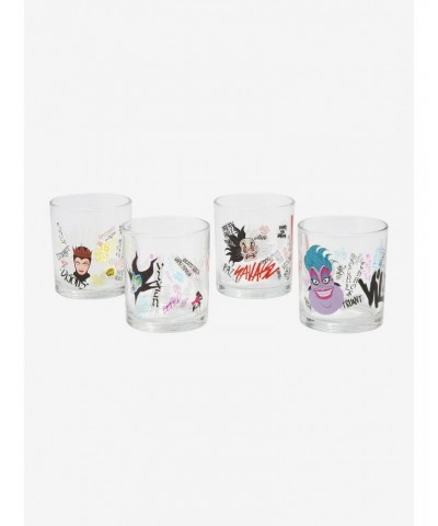 Disney Villains Glass Cup Set $7.72 Cup Set