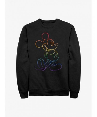 Disney Mickey Mouse Big Pride Sweatshirt $17.34 Sweatshirts