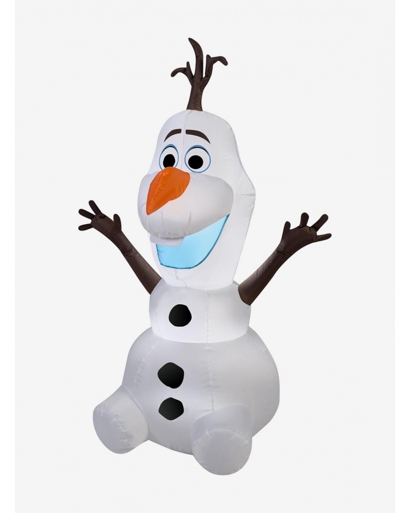 Disney Frozen Olaf In Sitting Pose Airblown $21.56 Merchandises