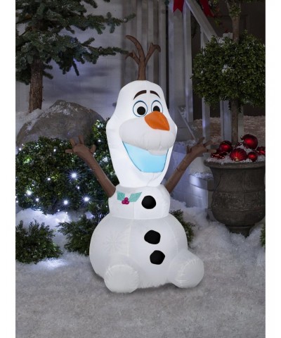 Disney Frozen Olaf In Sitting Pose Airblown $21.56 Merchandises