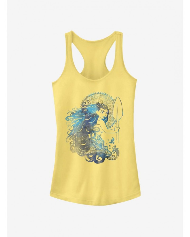 Disney Moana Moana Hair Girls Tank $11.95 Tanks