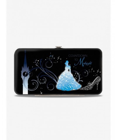 Disney Cinderella Countdown To Midnight Hinged Wallet $7.11 Wallets